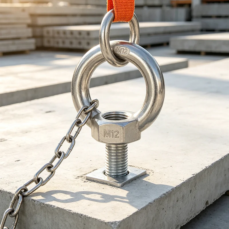 High Strength Lifting Eye Nut For Rigging And Hoisting