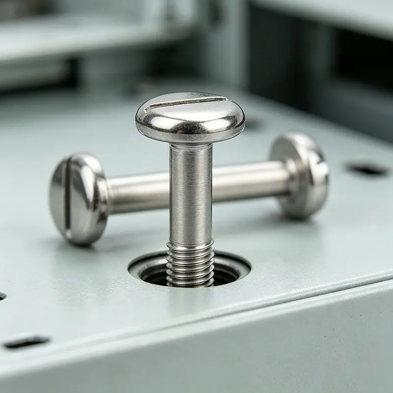 Slotted Pan Head Non-Drop Machine Screw